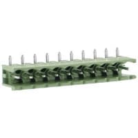 Serie Pluggable de la posición COMBICON MSTB del jefe 5m m 12AWG 320V 12A 10