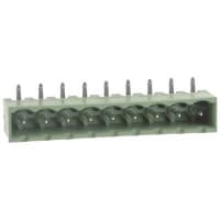 Serie Pluggable de la posición COMBICON MSTBA del jefe 5.08m m 12AWG 320V 12A 9