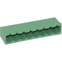 Serie Pluggable de la posición COMBICON MSTBVA del jefe 5.08m m 12AWG 320V 12A 8