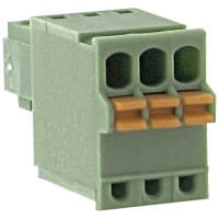 El PWB tapa Empujar-En serie de la posición MICRO-COMBICON FK-MC de 2.5m m 20AWG 160V 4A 3