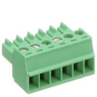 Serie de la posición MINI-COMBICON bujía métrica del tornillo de enchufe del PWB 3.5m m 16AWG 160V 8A 6