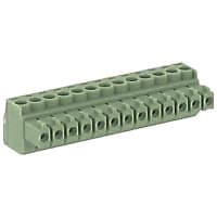 Serie de la posición MINI-COMBICON bujía métrica del tornillo de enchufe del PWB 3.5m m 16AWG 160V 8A 13