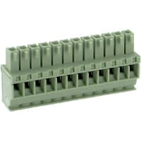 Serie de la posición COMBICON MCVR del tornillo de enchufe del PWB 12 3.5m m 16AWG 160V 8A