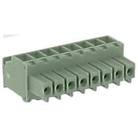 PCB Plug Screw 3.5m m 16AWG 160V 8A 8 Position COMBICON MCVW Series