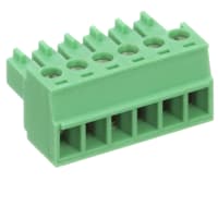 Serie de la posición COMBICON bujía métrica del tornillo de enchufe del PWB 3.81m m 16AWG 160V 8A 6