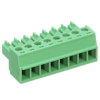 Serie de la posición COMBICON bujía métrica del tornillo de enchufe del PWB 3.81m m 16AWG 160V 8A 8