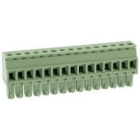 Serie de la posición COMBICON MCVR del tornillo de enchufe del PWB 15 3.81m m 16AWG 160V 8A