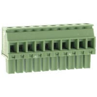 Serie de la posición COMBICON MCVW del tornillo de enchufe del PWB 10 3.81m m 16AWG 160V 8A