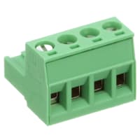 Serie de la posición COMBICON MSTB del tornillo de enchufe del PWB 5m m 12AWG 320V 12A 4
