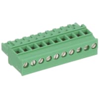 Serie de la posición COMBICON MVSTBR del tornillo de enchufe del PWB 5m m 12AWG 320V 12A 10