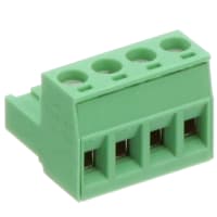 Serie de la posición COMBICON MSTB del tornillo de enchufe del PWB 5.08m m 12AWG 320V 12A 4