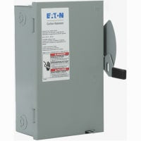 CAMBIE, la SEGURIDAD GENERAL del DEBER, 3 POSTE, 100A, NEMA 1, W/NEUTRAL FUSIBLE