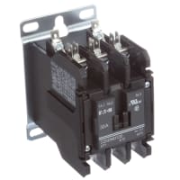 Contactor definido del control del propósito, 3 poste, 30A, bobina 240Vac