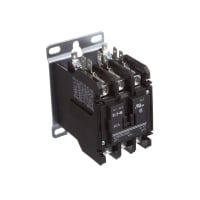 Contactor definido del control del propósito, 3 poste, 50A, 240 bobina del VAC