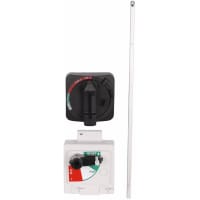 Door Handle Mechanism Nema 1 Y 12 For Eg. Breakers Red Handle
