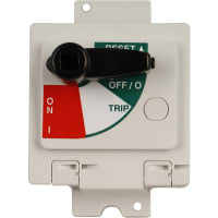 Close Coupled Handle Mechanism Without Interlock For Eg. White De Breakers
