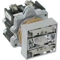 Botón, 30.5 milímetros, botón de la mamá (W/Interlock 2 ), luz completa de voltio 24V, serie E30