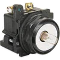 Tipo incandescente 120 serie del resistor del indicador VAC/VDC de la lente E34 de N.O.