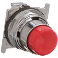 Botón, operador extendido rojo, serie 10250T