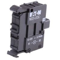 Cambie la parte, elemento ligero conducido, azul, 12-30VAC/DC, serie M22