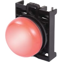 Luz de indicador rasante, 12-30V, rojo/rojo, serie M22