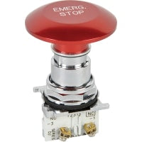 Pushbutton, 30.5 milímetro, Oil/Watertight, Push - pull, Maintained, Operator