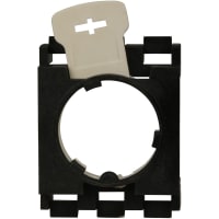 E22 botón, 22.5 milímetros, resistente no-metálico, adaptador de montaje, E22