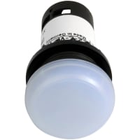 Luz de indicador para la serie blanca del botón compacto 24V C22 de 22.5 milímetros