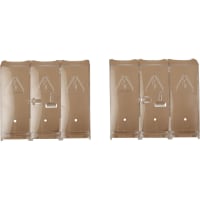Terminal Shroud, 3Pole, Use With R9 C&V-Frame, 2X Top&Bottom