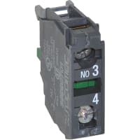 Bloque auxiliar del contacto, 1No, para el V-Marco R9, tipo universal de U (F,