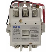 La nema trabó magnético el contactor de la iluminación, Tres-poste, 60A, bobina 120V