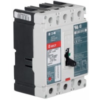 Serie magnética moldeada del marco 650VAC 250VDC C de los interruptores 3 poste 50A F del caso