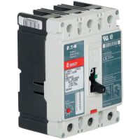 Serie magnética moldeada del marco 650VAC 250VDC C de los interruptores 3 poste 30A F del caso