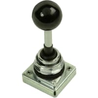 Botón, palillo de alegría, 2-Position, mantenido, encima de abajo, la serie 10250T