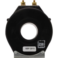 Base sólida 200A, exactitud del 0.3%, 1.25 del transformador corriente en ventana