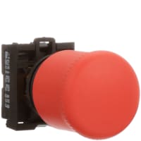 E-Pare el interruptor, 22m m, rojo, de movimiento reciproco, 1NC, 6A, 500V, serie del RMQ-Titán