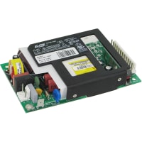 Fuente de alimentación, AC-DC, 12V, 6.8A, 90-264V adentro, marco abierto, montaje del panel, 82W, serie de LFVTL