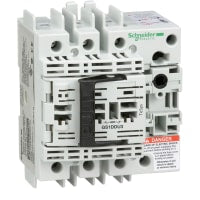 Desconecte el interruptor, fusible, 3 poste, 30A, 600VAC, tipo del fusible: Clase cc, IEC