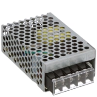 Fuente de alimentación, AC-DC, 5V, 5A, 88-264V adentro, incluido, montaje del panel, encajado, 25W, serie de RS