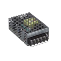 Fuente de alimentación, AC-DC, 12V, 2.1A, 88-264V adentro, incluido, Pnl Mnt, encajado, 25W, serie de RS