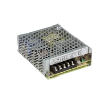 Power Supply, AC-DC, 24V, 3.2A, 115-264V adentro, Enclosed, Pnl Mnt, Embedded, 77W, RS Series