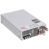 Power Supply, AC-DC, 24VDC@125A, 12VDC@0.1A, 180-264V adentro, Enclosed, PFC, RSP Series