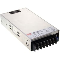 Fuente de alimentación, AC-DC, 24V, 14A, 100-264V adentro, incluido, carril del estruendo, PFC, serie HRPG-300