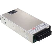 Power Supply, AC-DC, 12V, 37.5A, 100-264V adentro, Enclosed, Panel Mnt, PFC, HRPG-450 Series