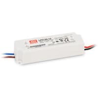 Fuente de alimentación, AC-DC, 12V, 1.67A, 100-264V adentro, sellado, Pnl Mnt, conductor del LED, serie LPV-20