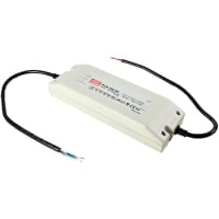 Power Supply, AC-DC, 12V, 5A, 100-295V adentro, Sealed, Pnl Mnt, LED Driver, PLN-100 Series