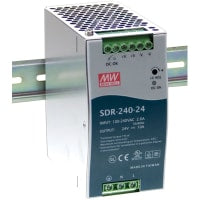 Fuente de alimentación, AC-DC, 48V, 5A, 100-264V adentro, incluido, carril del estruendo, PFC, 240W, serie del SDR