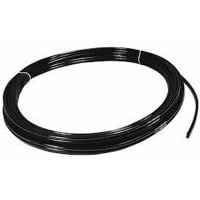 Tubería, Poly, 1/4 " OD, L el 100ft., negro, TIUB-Pulgada