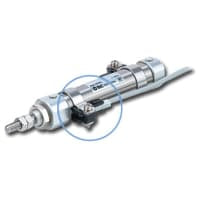 Placa de adaptador para montar los autoswitches de la serie DM9 en el CG, CM2 y los cilindros CJ2