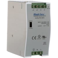 Fuente de alimentación, AC-DC, 12V, 10A, 88-132/176-264V adentro, incluido, carril del estruendo, 120W, serie del picosegundo